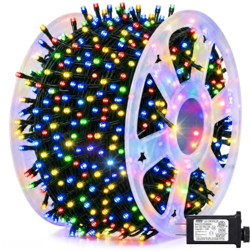 Dazzle Bright 500 LED Christmas String Lights