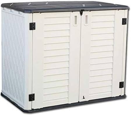 Multifunktionsschrank Fur Hinterhofe Terrassen Garten Mehrere Offnungsrichtungen Praktische Aufbewahrung Von Mullwerkzeugen Rasenmaher Amazon De Garten