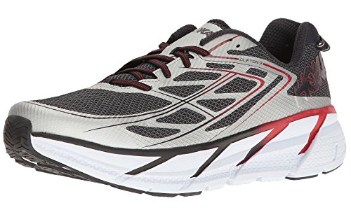 Hoka One One Mens Clifton 3 Silver/Formula One Running Shoe - 10.5 M