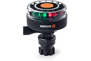 NAVISAFE Navilight Tricolor (Red, Green, White) 2NM w/Navimount Base