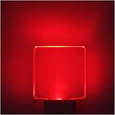 Red Night Lights Plug in 2 Pack, 0.5W with Dusk to Dawn Sensor, Auto On/Off | Red Light Night Light, LED Night Light Plug into Wall Pefect for Babyroom, Bedroom, Bathroom