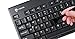 I-Rocks Washable Keyboard, Black (IRK32W-BK)