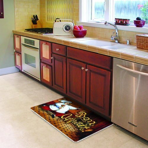 Amazon Com Cushion Comfort Hot And Fresh Kitchen Mat 18 Inch By