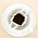 TrulyAll Disposable Single Serve Pour-Over Coffee Drip Filter - Travel, Home, Office - Brew Your Favorite Coffee - No Coffee Maker Needed! (Pack of 50 Filters)