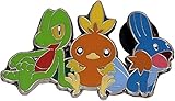 Rare Torchic/Treecko/Mudkip Pin (Metal, 1 Inch) from the Pokemon Trading Card Game 