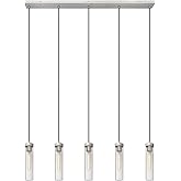 Z-Lite 740P-5L-BN Beau Chandelier, 5-Light 300 Total Watts, Brushed Nickel