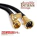 Nifty Grower 100ft Garden Hose - All New Expandable Water Hose with Double Latex Core, 3/4