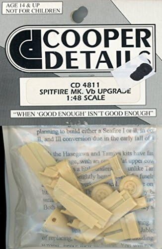 Cooper Details 1:48 Spitfire Mk.Vb Upgrade Resin Detail Set #CD4811