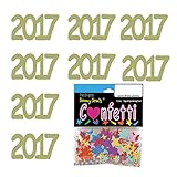 Confetti Year 2017 Gold - 2 Half Oz Pouches (1 oz) FREE SHIPPING --- (7282)