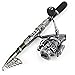 Sougayilang Spinning Fishing Rod and Reel Combos Portable Telescopic Fishing Pole Spinning reels for Travel Saltwater Freshwater Fishing