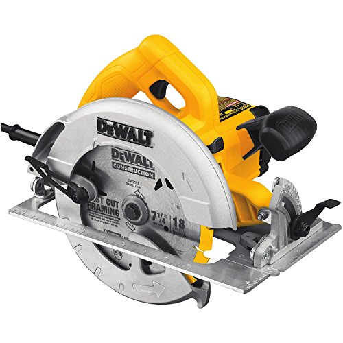 sierra circular dewalt de 7-1 / 4 pulgadas, liviana 