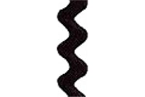Wrights 117-400-031 Polyester Baby Rick Rack Utility Trim, Black, 4-Yard