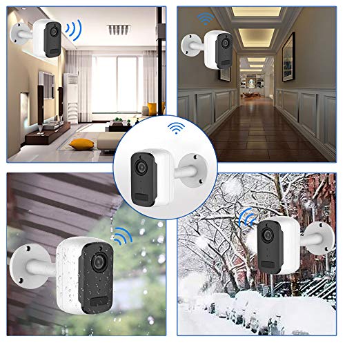 SDETER Outdoor Security Camera,Wireless Rechargeable Battery Powered Surveillance System,WiFi IP Hd CCTV Video House Monitor - Thumbnail 5