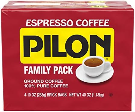 Product of Cafe Pilon Espresso Coffee Family Pack, 4 ct./10 oz. [Biz Discount]