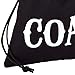 Hallmark Christmas Gift Card Holder Coal (Black Fabric Bag) Small Reusable Sack for Stocking Stuffers, Gift Baskets and More (5BCM1913)