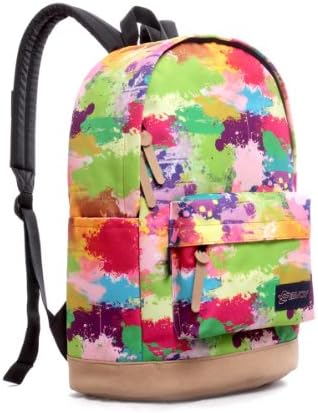 ENVOY Durable Backpack Lowest Sale Price Travel Daypack Laptop Shoulder Bag Bookbag for School Medium Size (Splash)