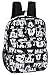 Disney Kids' Mickey Mouse All Over Print Backpack, Black, One Size