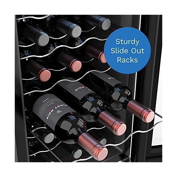 hOmelabs-18-Bottle-Wine-Cooler-Free-Standing-Single-Zone-Fridge-and-Chiller-for-Red-and-White-Wines