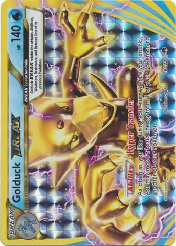 Pokemon – Golduck-Break (18/122) – XY Breakpoint – Holo