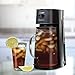 Capresso Iced Tea maker with 80oz Glass Carafe and Removable Water Tank,Black