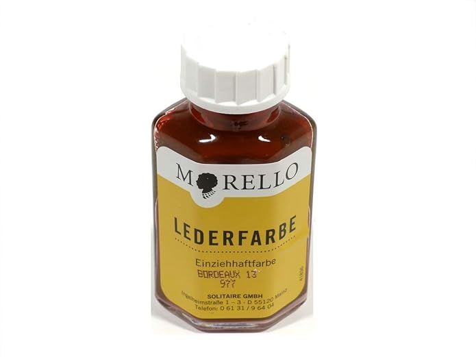 Morello Lederfarbe für Glattleder 40 ml (Bordeaux)
