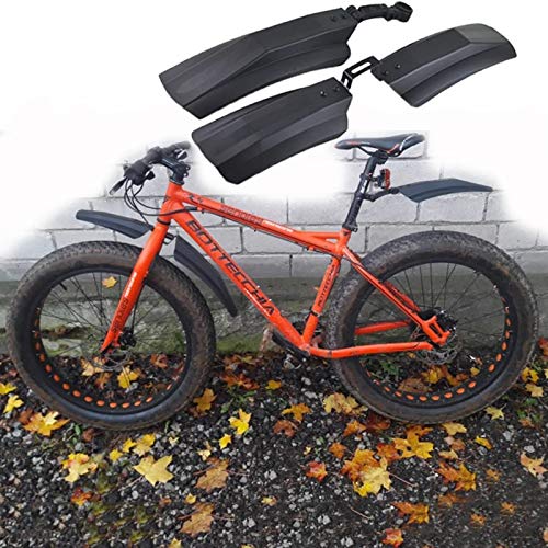 Photo 1 of HUKK 20 inch 26inch Electric Folding Bicycle Mud Guard Snow Bicycle Mudguard Fat Bike Fender Fatbike MTB Bike Cycling Fenders Parts