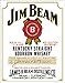 Poster Discount Jim Beam - White Label Tin Sign 12.5