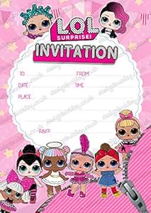 Elegant 100 Lol Invitation Card