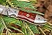 DKC Knives (40 6/18) DKC-59 Dartmouth Damascus Folding Pocket Knife 4.5