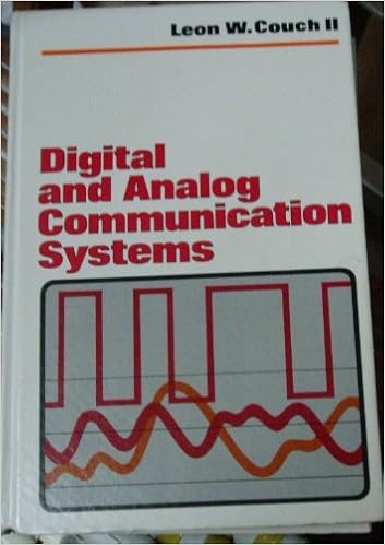Digital And Analog Communication Systems Leon W Couch