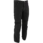 Milwaukee Leather MDM5014 Men's Classic Fit Black Denim Motorcycle Rider Racing Pants w/CE Armor on Knees