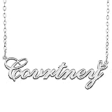 RONKAHSHOW Courtney Custom Pendant Name Necklace