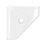 Questech Decor 5" Soap Dish, Corner Shelf for