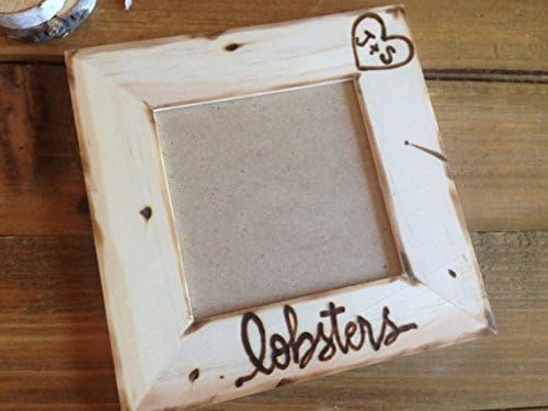 Lobsters Personalized Wood Picture Frame (Friends)