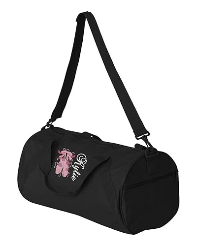 embroidered ballet bag