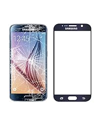 CrazyFire - Kit de reparación de pantalla de repuesto para Samsung Galaxy S6 (incluye cinta adhesiva de 0.039 in, 1 juego de herramientas y 1 par de pinzas + 1 rollo de micro alambre para G920A G920P G920T G920V G920R4 G920F), color azul