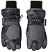 Simplicity Kids Boys Thinsulate Lined Waterproof Ski Winter Gloves, Black, L(10-12 Years)