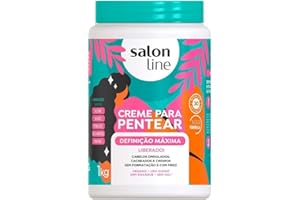 Salon Line - Linha Creme para Pentear - Definicao Maxima 1000 Gr - (Combing Cream Collection - Maximum Definition Net 35.27 Oz)
