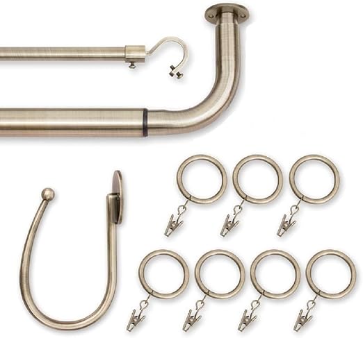 Amazon Com Source Global Blockaide Curtain Rod 30 52