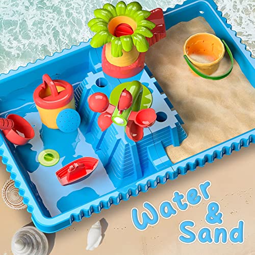 Sand Sensory Table For Kids TEMI Kids Water Table, Outdoor