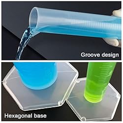 ADAMAS-BETA 50ml Plastic Graduated Cylinder Set