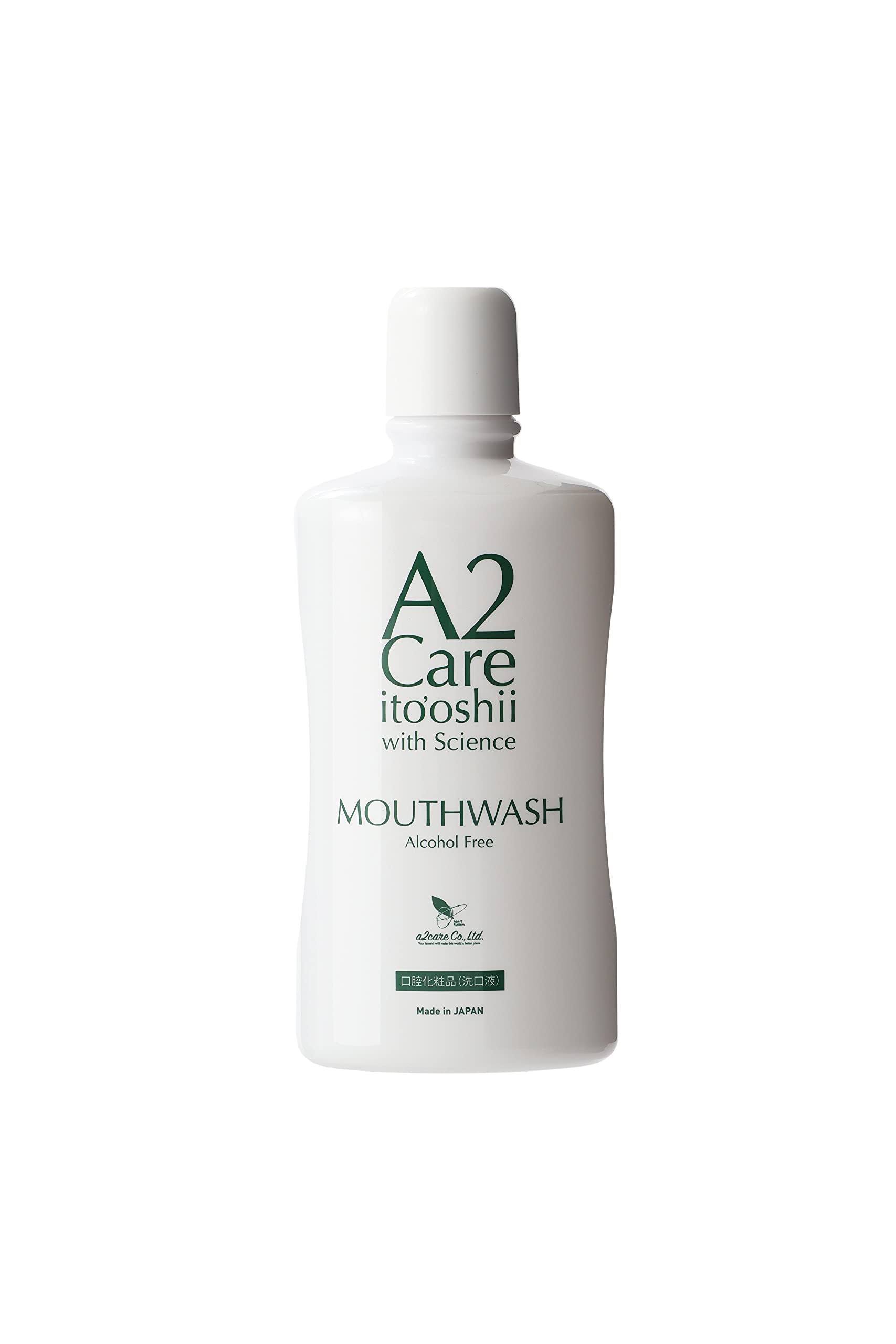 A2Careマウスウォッシュ500mL(MA-T配合)日本MA-T工業会認証 日本製 アルコールフリー 口腔ケア 低刺激商品画像