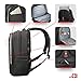 all4way Business Laptop Backpack Swiss Design USB Quick Charge for Men Women Raincover (15, Black)