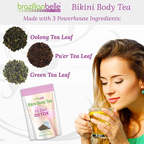 Bikini Body Detox Tea Detoxify, Boosts Energy Levels, and Improves