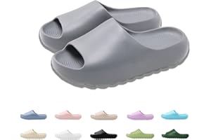FUUPNN Cloud Slides for Women Men Adult Non Slip Slides Comfortable Lightweight House Slippers Open Toe Shower Shoes Indoor&Outdoor