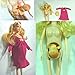 Papabasi Educational Real Pregnant Doll Suits Mom Doll Have a Baby In Her Tummy For Barbie