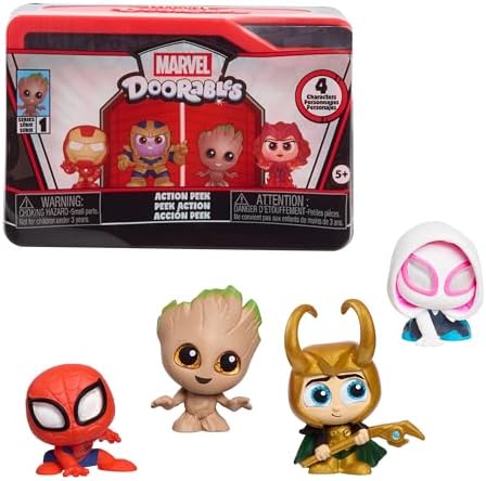 Figuras de Juguete coleccionables Marvel™ Doorables Action Peek, de 3,8 cm, Juguetes para niños a Partir de 5 años