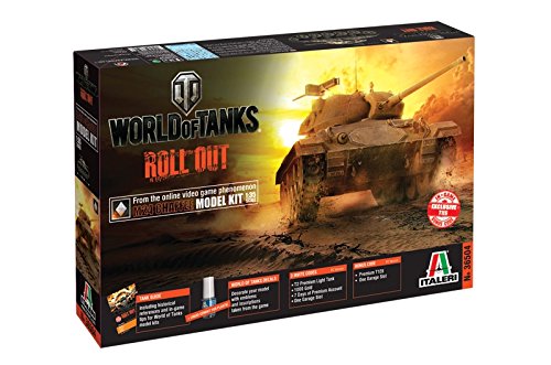 Italeri 36504 World of Tanks WoT M24 Chaffee Tank Togo Ubuy