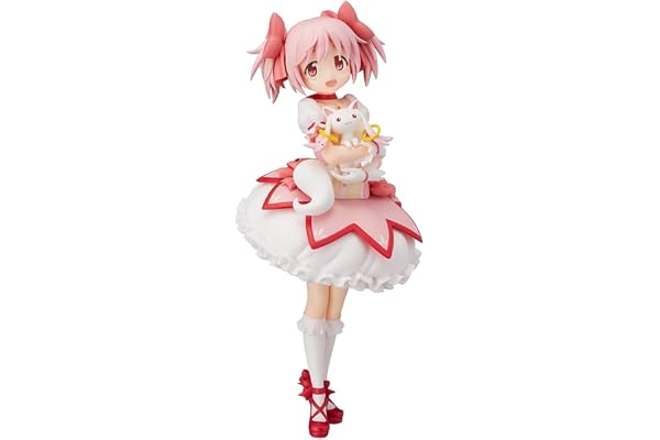 QAHEART Anime KanameMadoka Figure Kyuubey/Madoka Kaname Action Figure 17cm | Anime Girl Model Statue, Anime Figurine,KanameMa