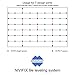 Brunoplast Nivifix tile leveling system 250 pcs. T spacers for 4.0 mm / 0.15 inch joint width (Paving System, Tile Laying, Tile Installation)